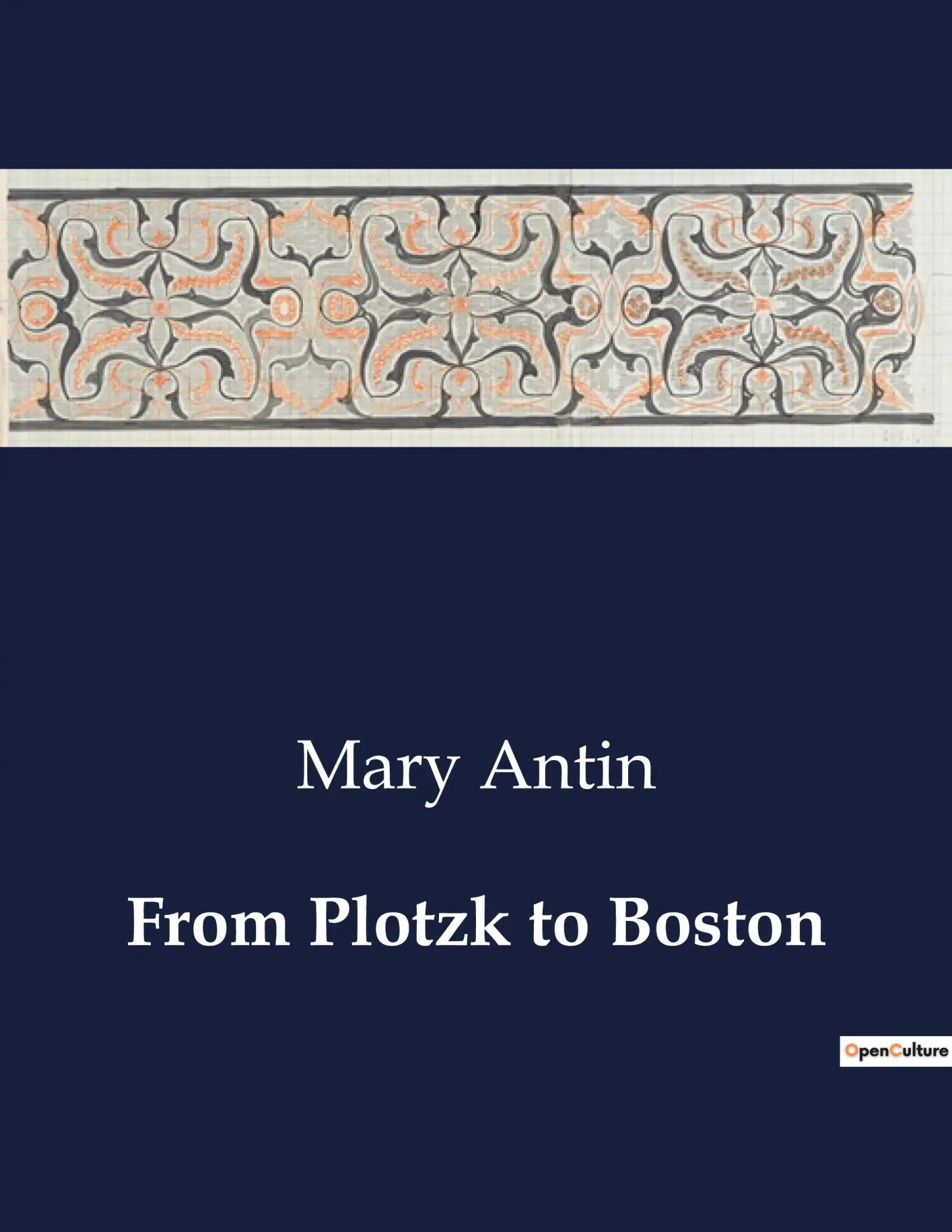 Cover: 9791041983629 | From Plotzk to Boston | Mary Antin | Taschenbuch | Englisch | 2024