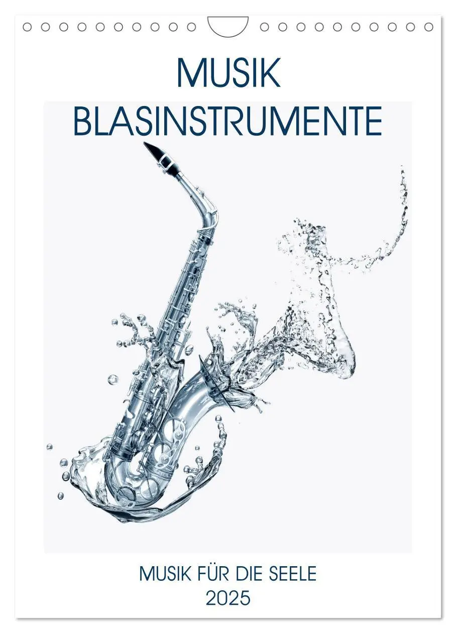 Cover: 9783435973729 | Musik Blasinstrumente (Wandkalender 2025 DIN A4 hoch), CALVENDO...