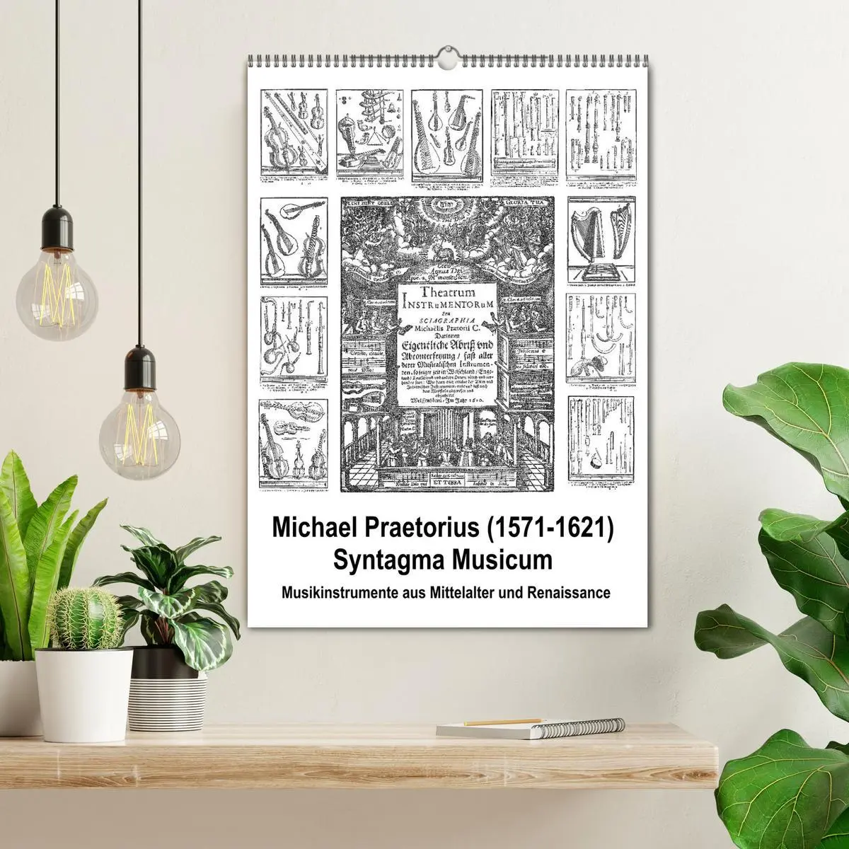 Bild: 9783516393729 | Michael Praetorius Syntagma Musicum (Wandkalender 2026 DIN A2...