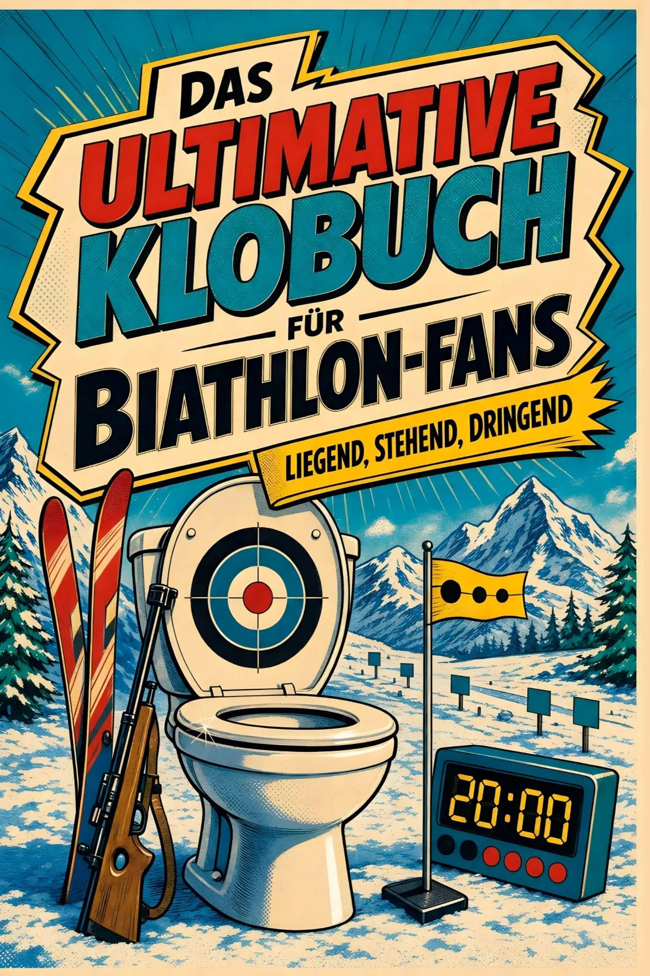 Cover: 9783696103729 | Das ultimative Klobuch für Biathlon-Fans | Liegend, stehend, dringend