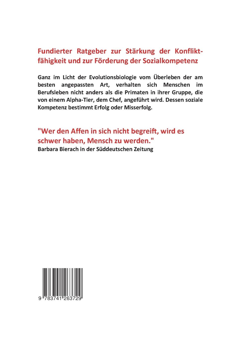 Rückseite: 9783741263729 | Das Gorilla Prinzip | Führungsstärke durch soziale Kompetenz | Breuer
