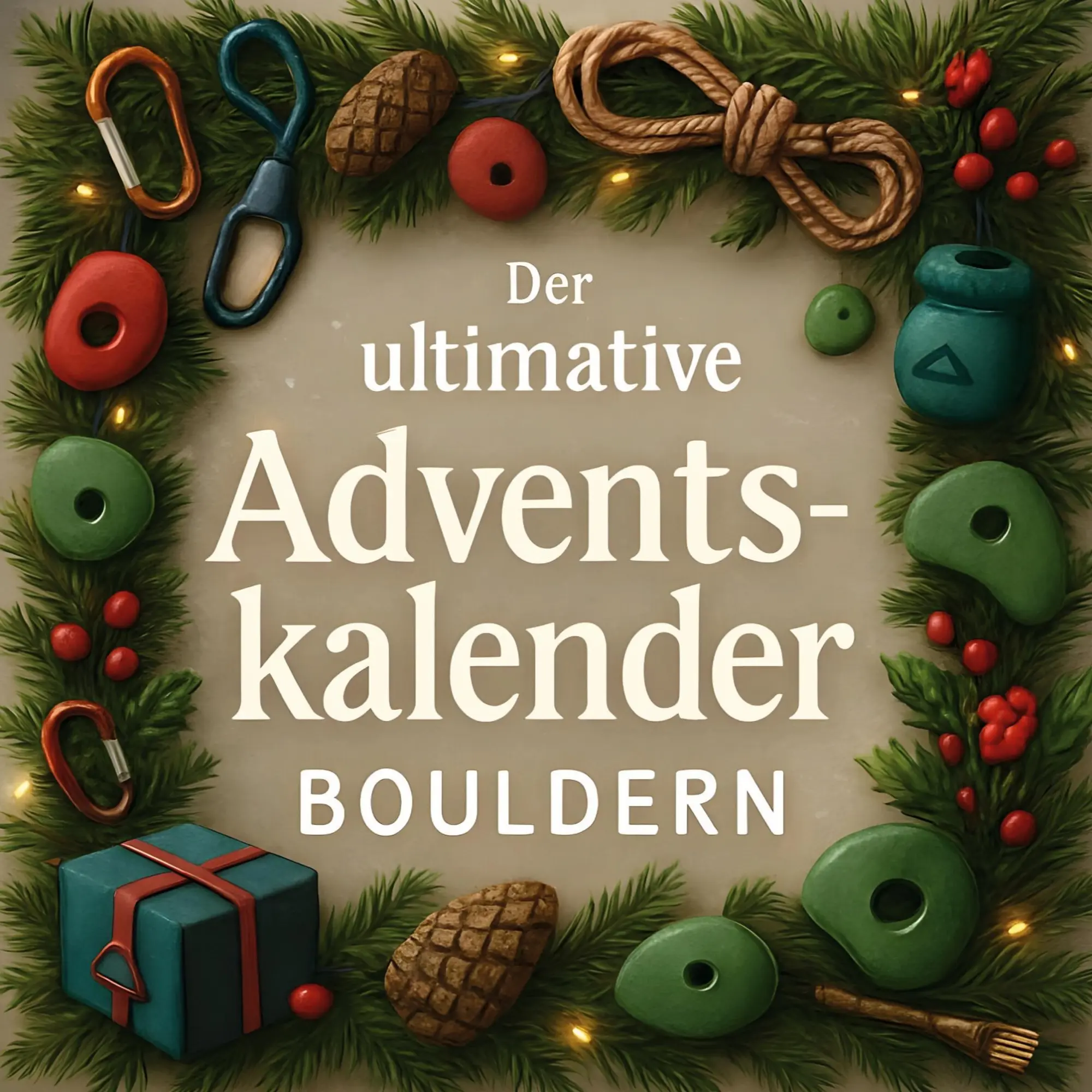Cover: 9783759183729 | Der ultimative Adventskalender Bouldern | Sofia Huber | Taschenbuch