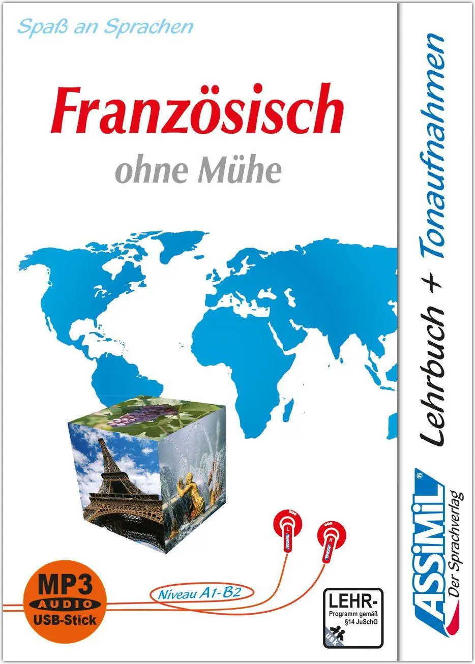 Cover: 9783896253729 | ASSiMiL Französisch ohne Mühe - MP3-Sprachkurs mit USB-Stick -...