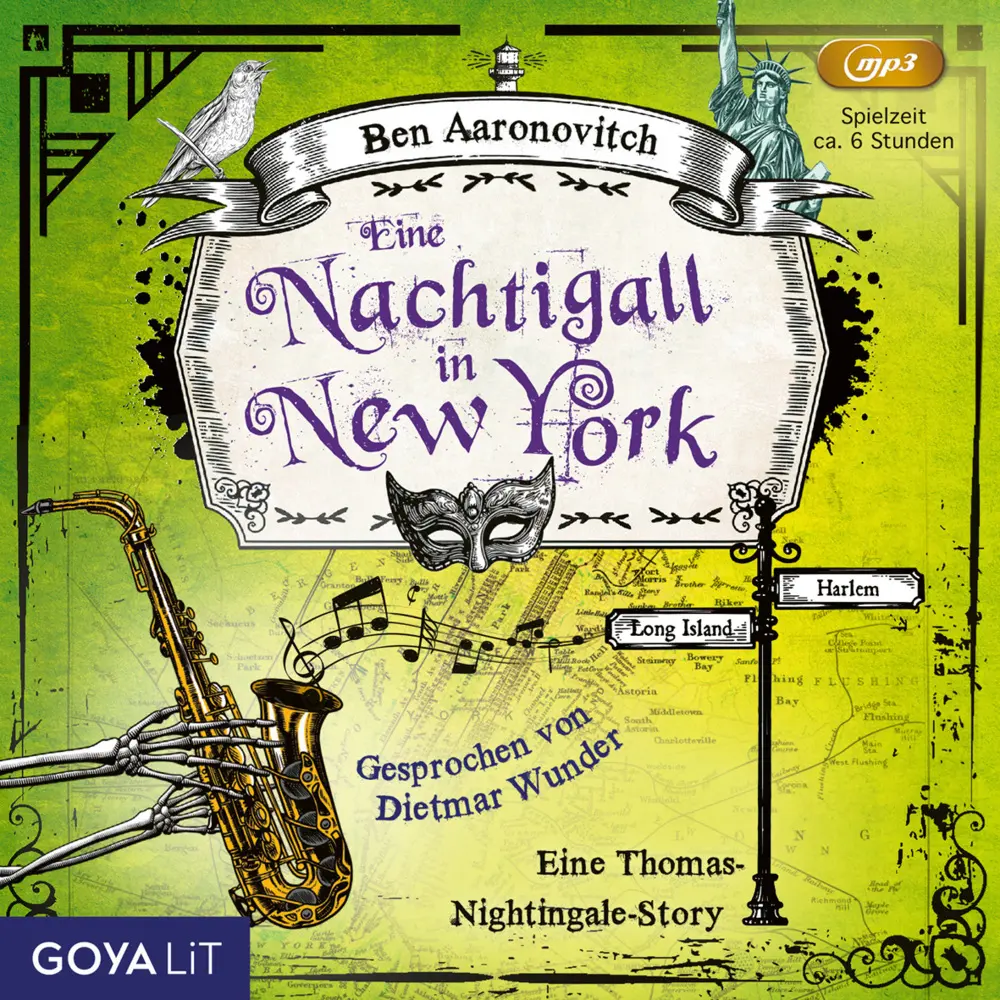 Cover: 4012144483829 | Eine Nachtigall In New York, 1 Audio-CD | Ben Aaronovitch | Audio-CD