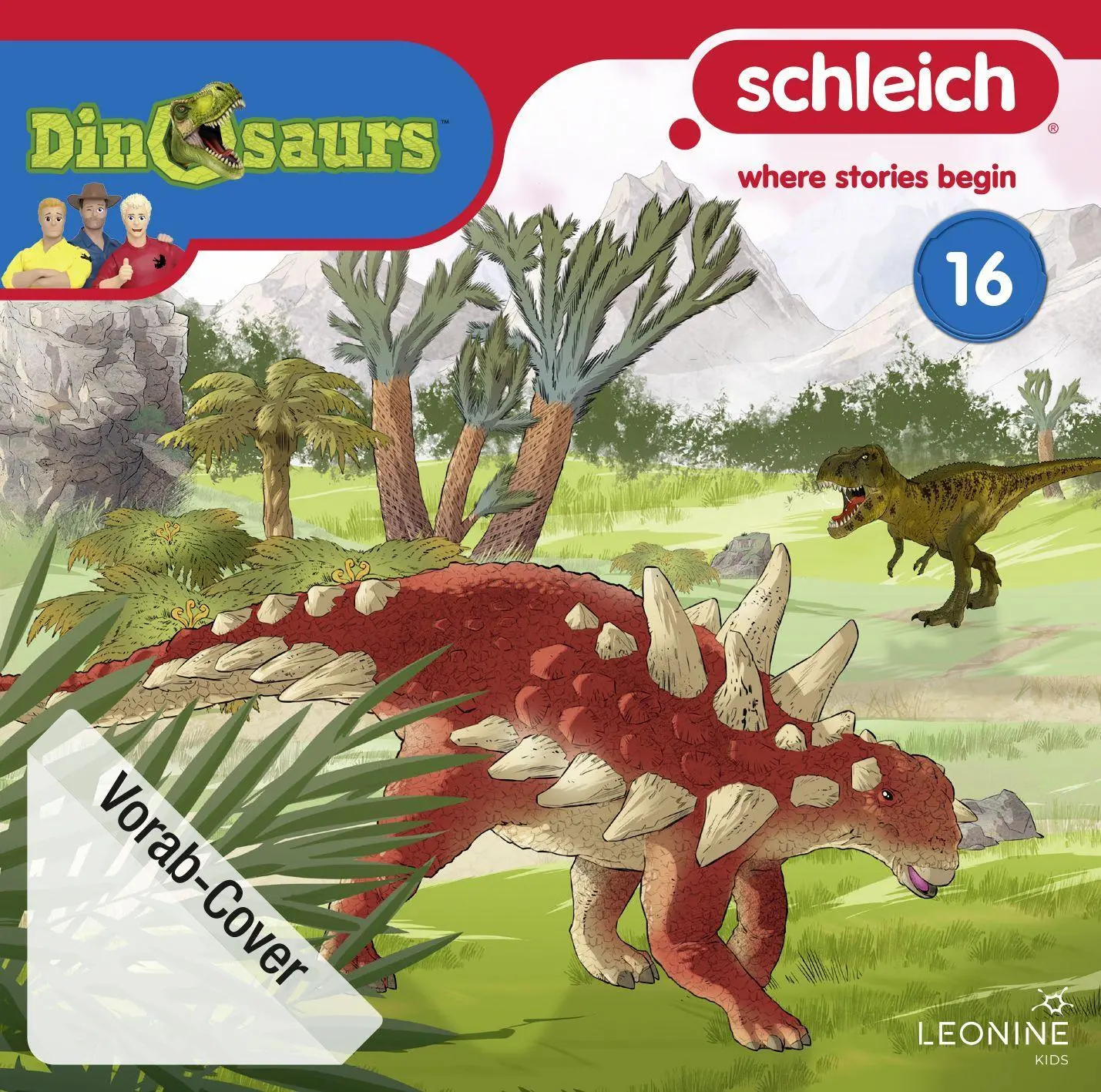Cover: 4013575723829 | Schleich Dinosaurs CD 16 | Various | Audio-CD | 45 Min. | Deutsch