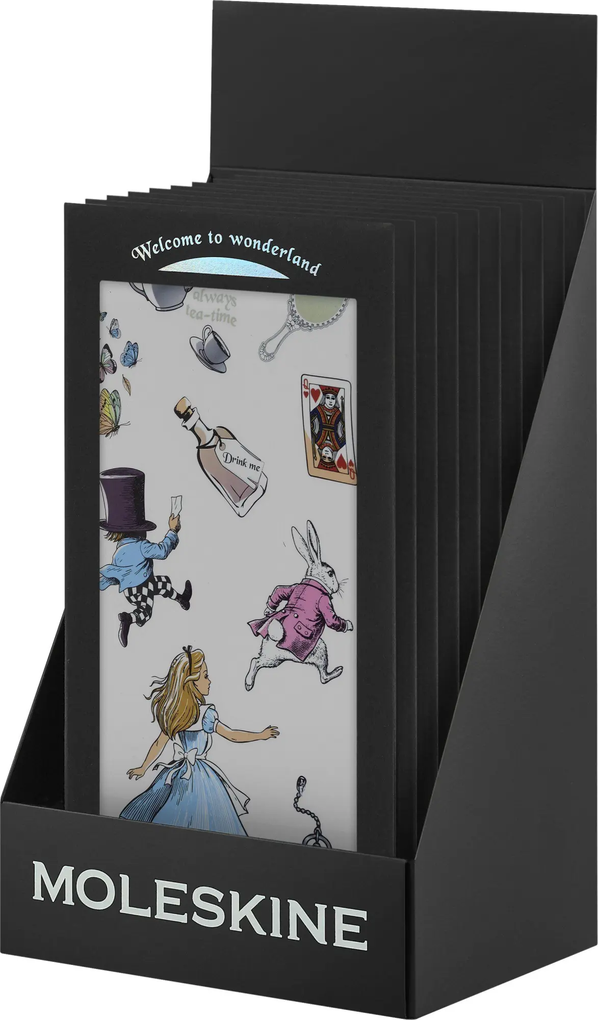 Bild: 8056711513829 | Moleskine Alice im Wunderland Sticker Kit (10er-Set) | Kalender