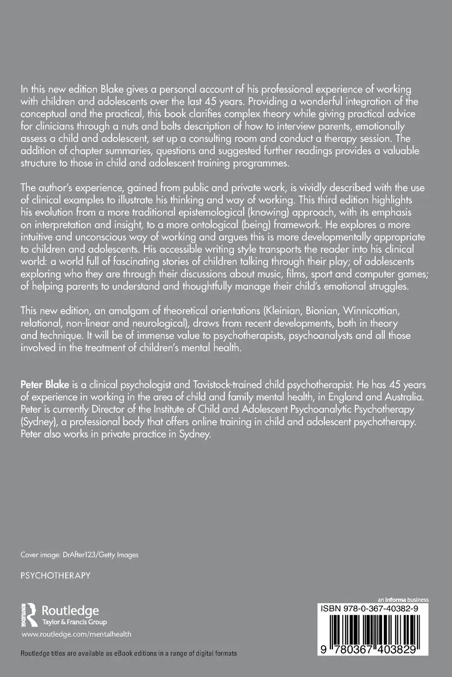 Rückseite: 9780367403829 | Child and Adolescent Psychotherapy | Making the Conscious Unconscious