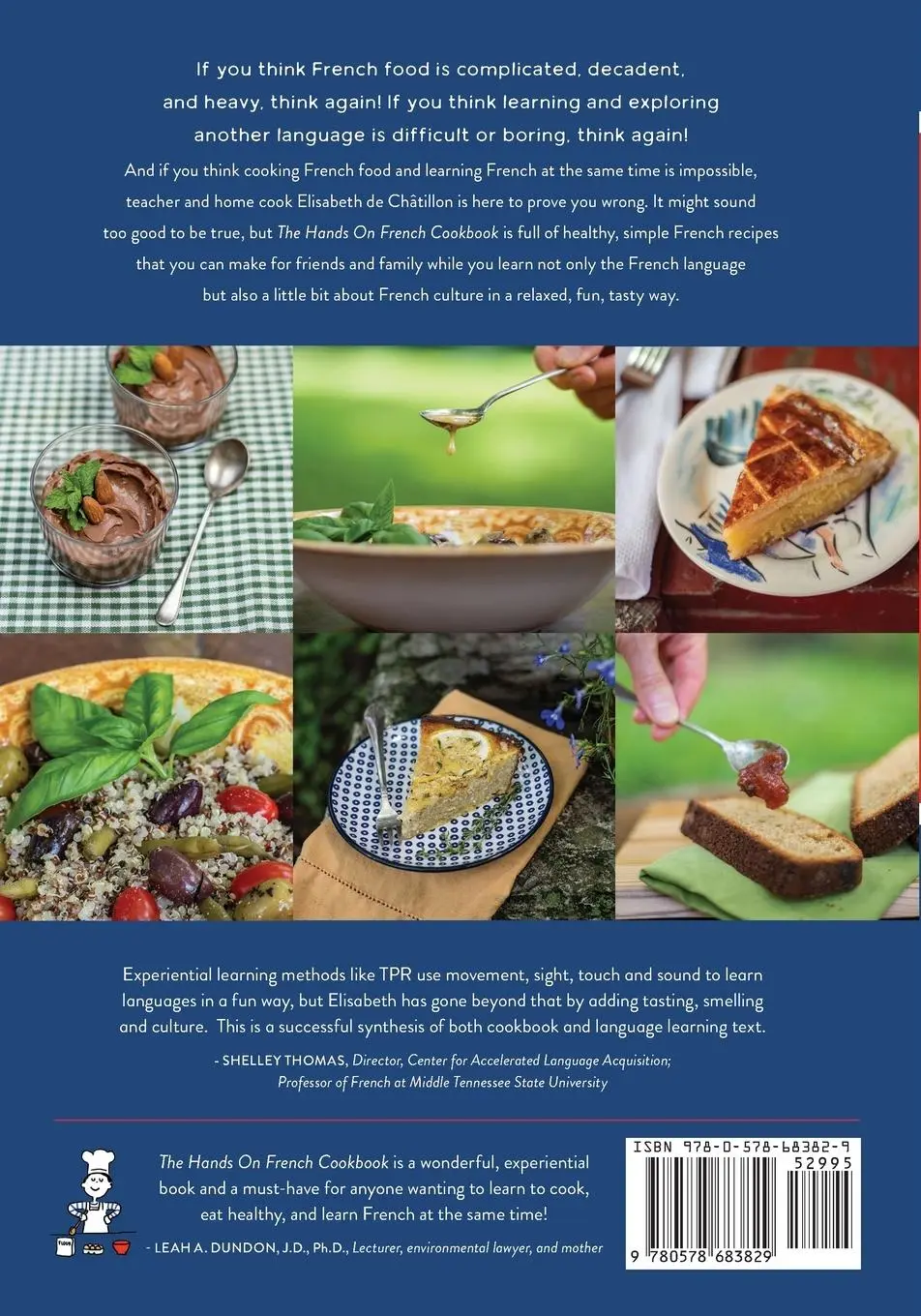 Rückseite: 9780578683829 | The Hands On French Cookbook | Elisabeth de Châtillon | Taschenbuch