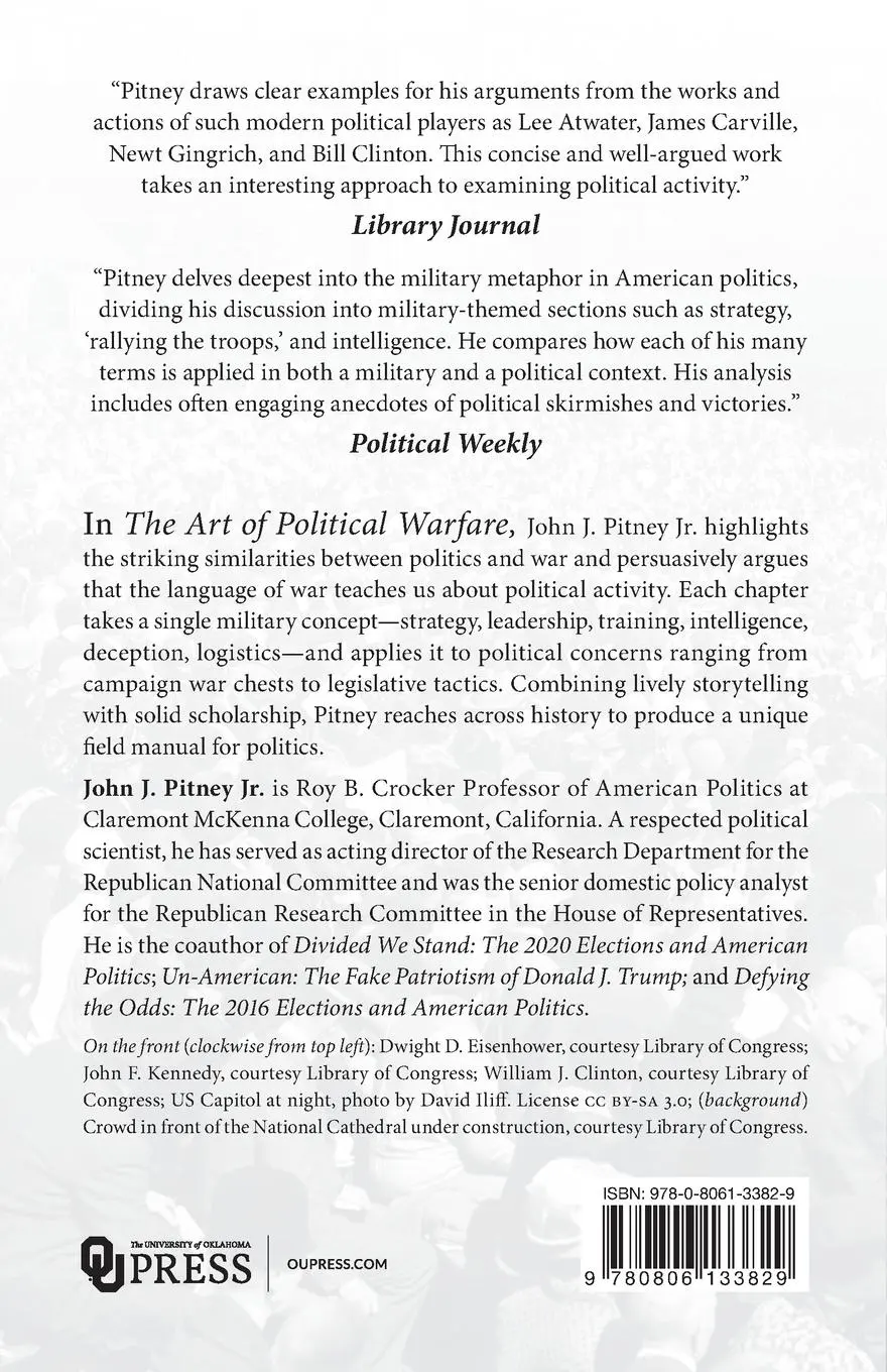 Rückseite: 9780806133829 | The Art of Political Warfare | John J. Pitney | Taschenbuch | Englisch