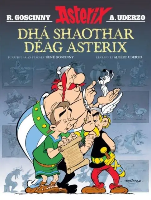 Cover: 9781913573829 | Dha Shaothar Deag Asterix ( Leabhair Mhaisithe Asterix / Asterix...