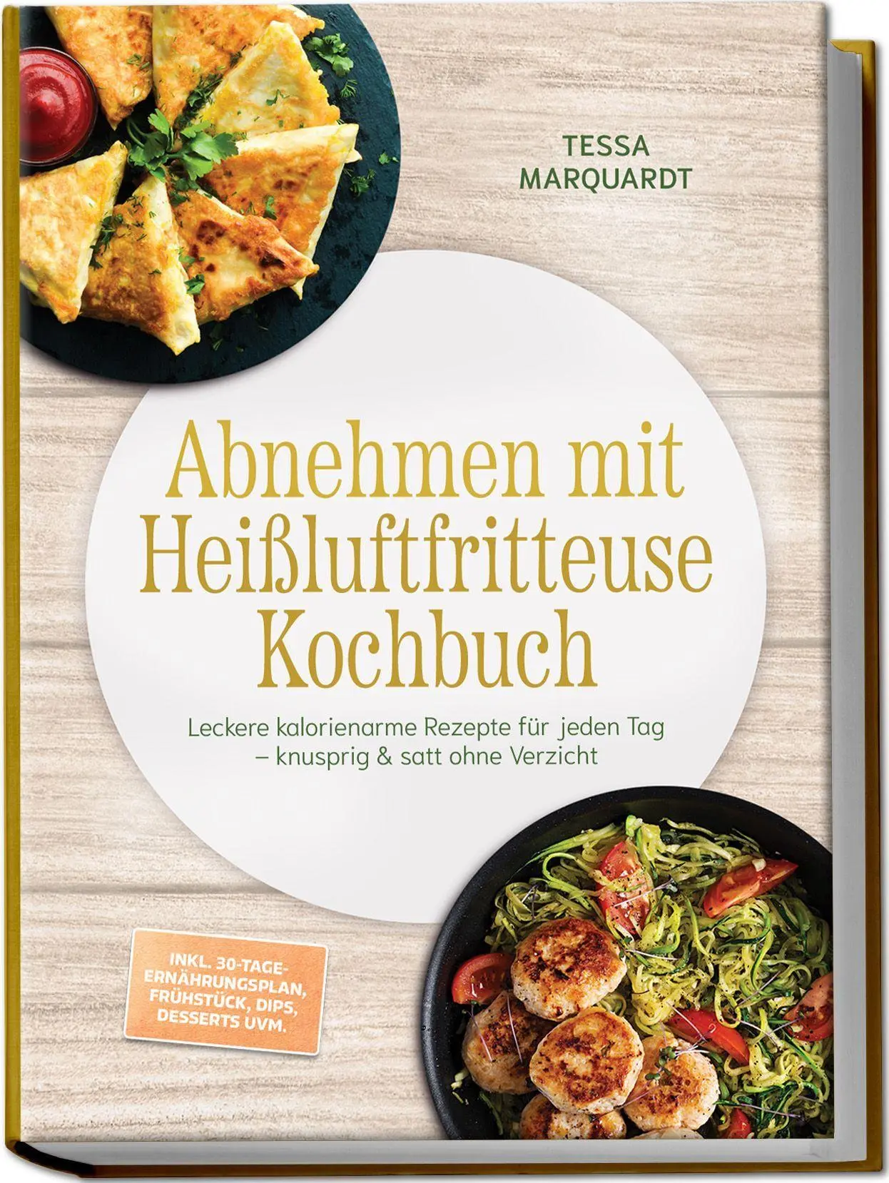 Cover: 9783757643829 | Abnehmen mit Heißluftfritteuse Kochbuch: Leckere kalorienarme...