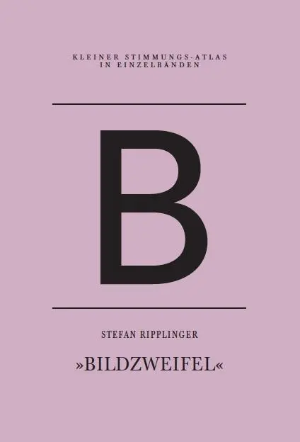Cover: 9783941613829 | B - Bildzweifel | Stefan Ripplinger | Taschenbuch | 88 S. | Deutsch