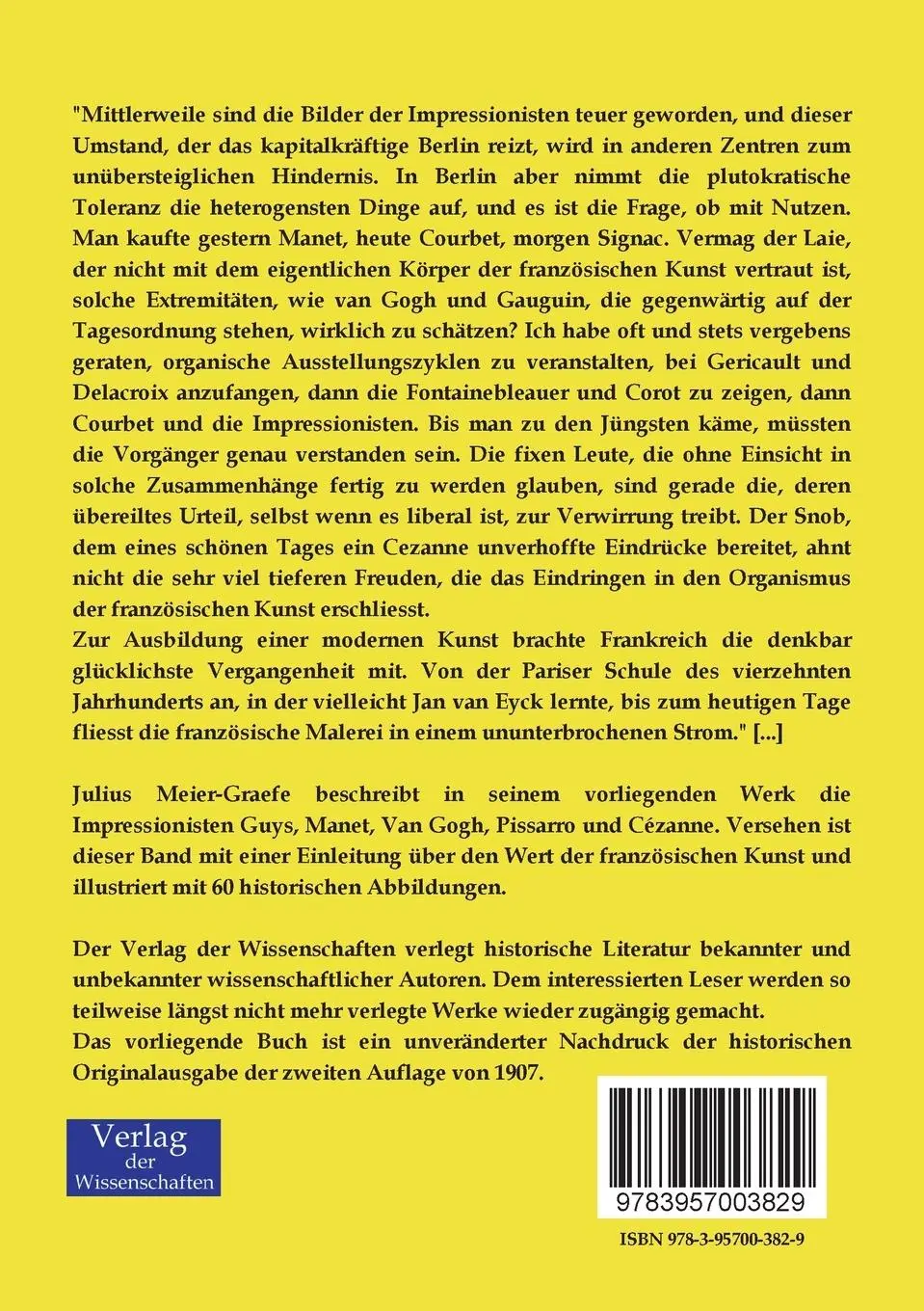 Rückseite: 9783957003829 | Impressionisten | Guys - Manet - Van Gogh - Pissarro - Cézanne | Buch