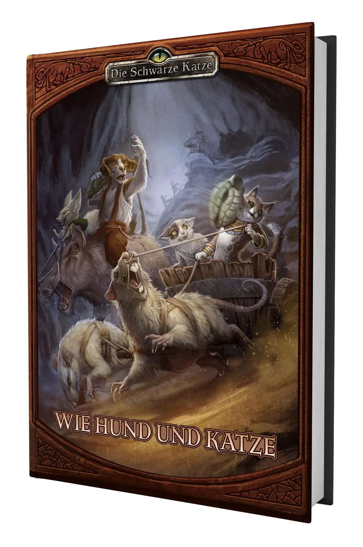 Cover: 9783987323829 | Die Schwarze Katze - Wie Hund und Katze | Philipp Baas (u. a.) | Buch