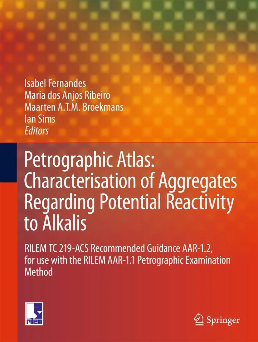 Cover: 9789401773829 | Petrographic Atlas: Characterisation of Aggregates Regarding...
