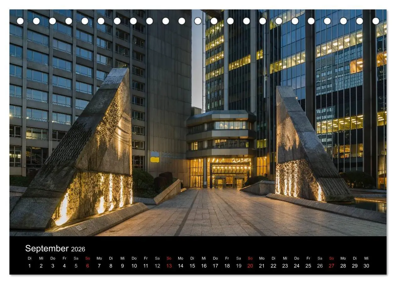 Bild: 9783516133929 | Düsseldorf - Ansichten am Abend (Tischkalender 2026 DIN A5 quer),...