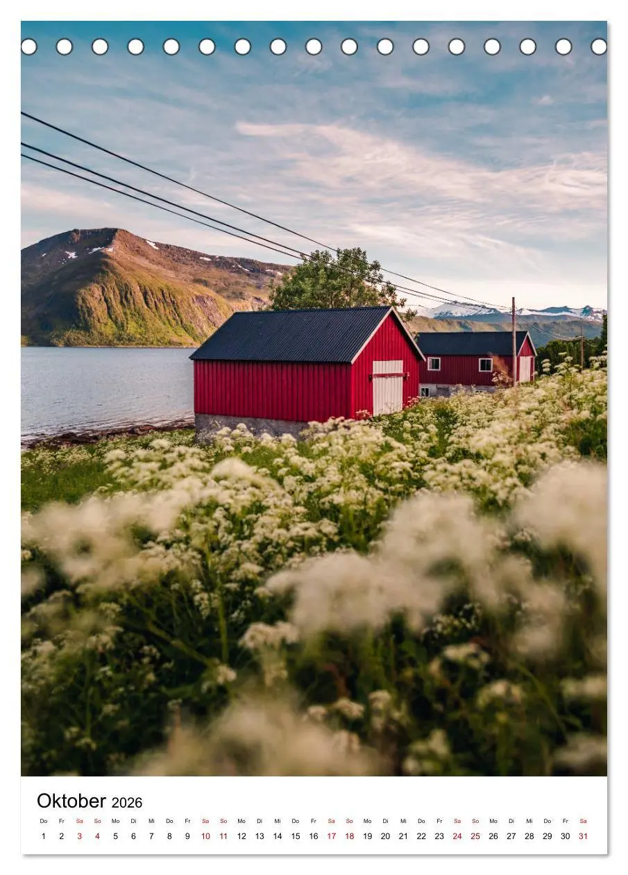 Bild: 9783516373929 | Norwegen - Eine Reise durch das skandinavische Land. (Tischkalender...