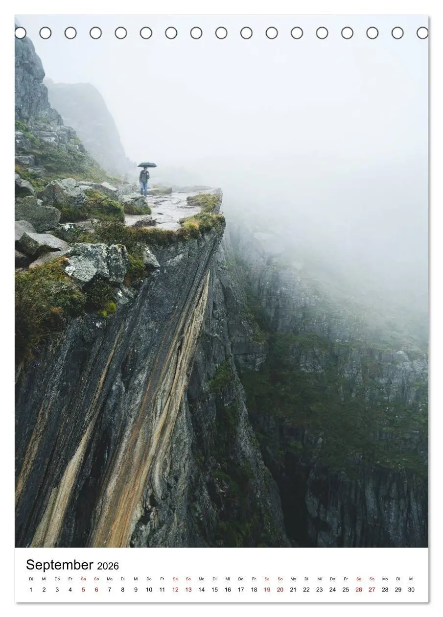Bild: 9783516373929 | Norwegen - Eine Reise durch das skandinavische Land. (Tischkalender...