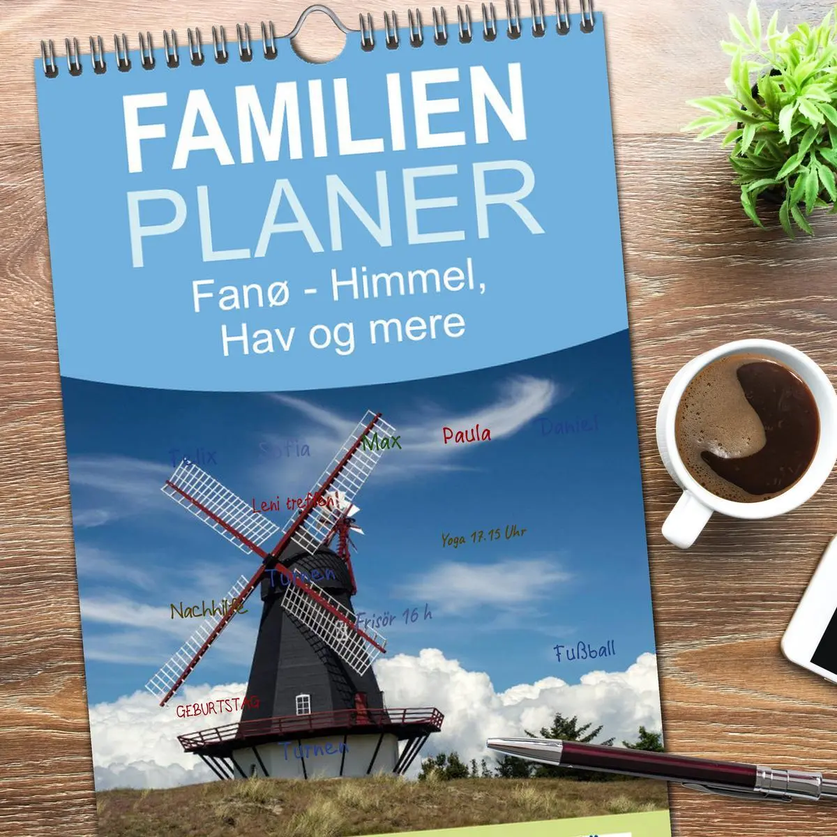 Bild: 9783516513929 | Familienplaner 2026 - Fanø - Himmel, Hav og mere mit 5 Spalten...