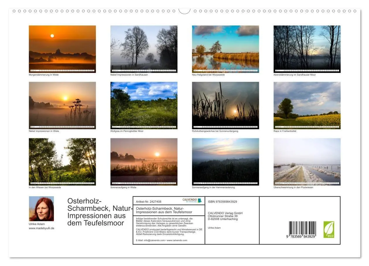 Bild: 9783569843929 | Osterholz-Scharmbeck, Natur-Impressionen aus dem Teufelsmoor...