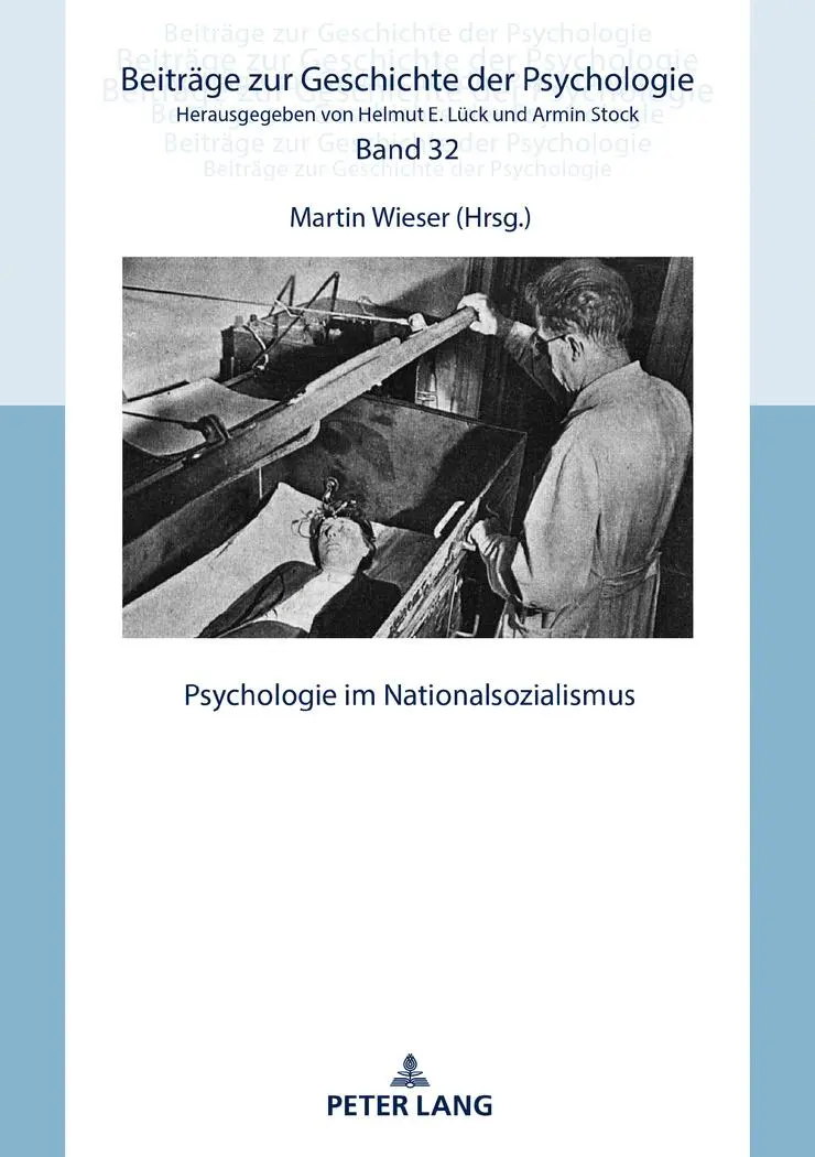 Cover: 9783631803929 | Psychologie im Nationalsozialismus | Martin Wieser | Buch | 280 S.