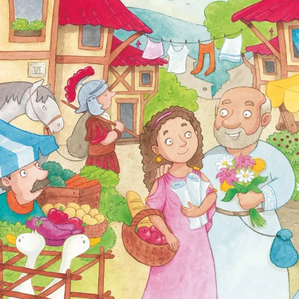Bild: 9783769823929 | Die heilige Barbara und der Kirschblütenzweig. Mini-Bilderbuch. | 2018