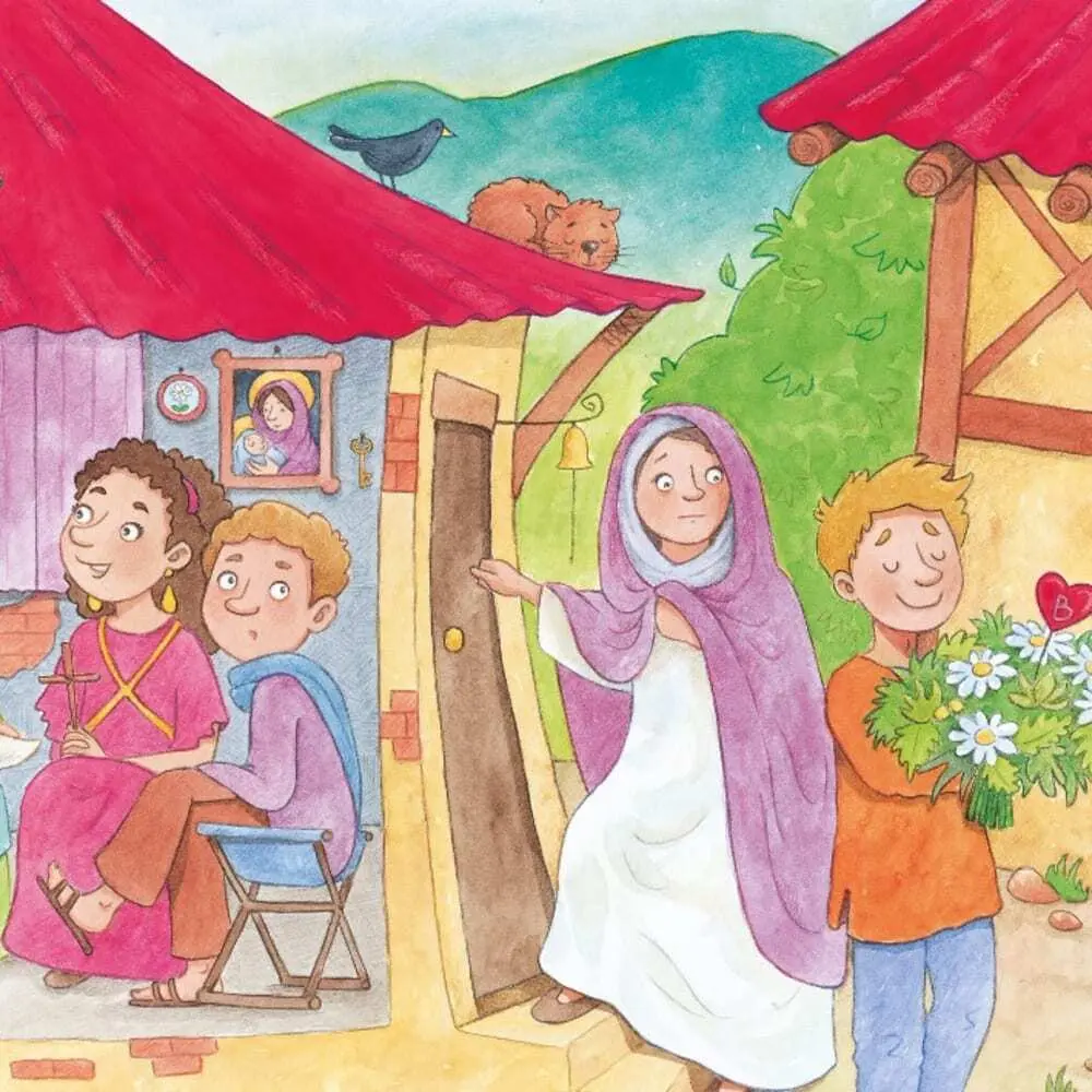 Bild: 9783769823929 | Die heilige Barbara und der Kirschblütenzweig. Mini-Bilderbuch. | 2018