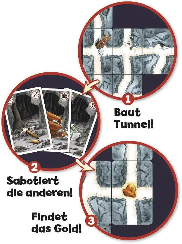 Bild: 4007396024029 | Saboteur 20 Jahre-Edition | AMIGO - Kartenspiel | AMIGO Spiel Freizeit