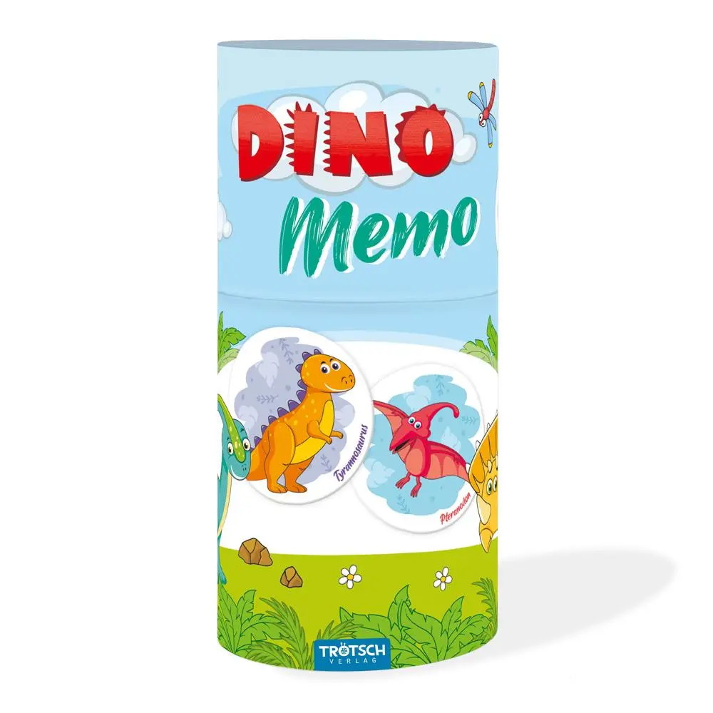 Cover: 4251901504029 | Trötsch Memo Spiel Dinosaurier | Kartenspiel Gedächtnisspiel | Co.KG