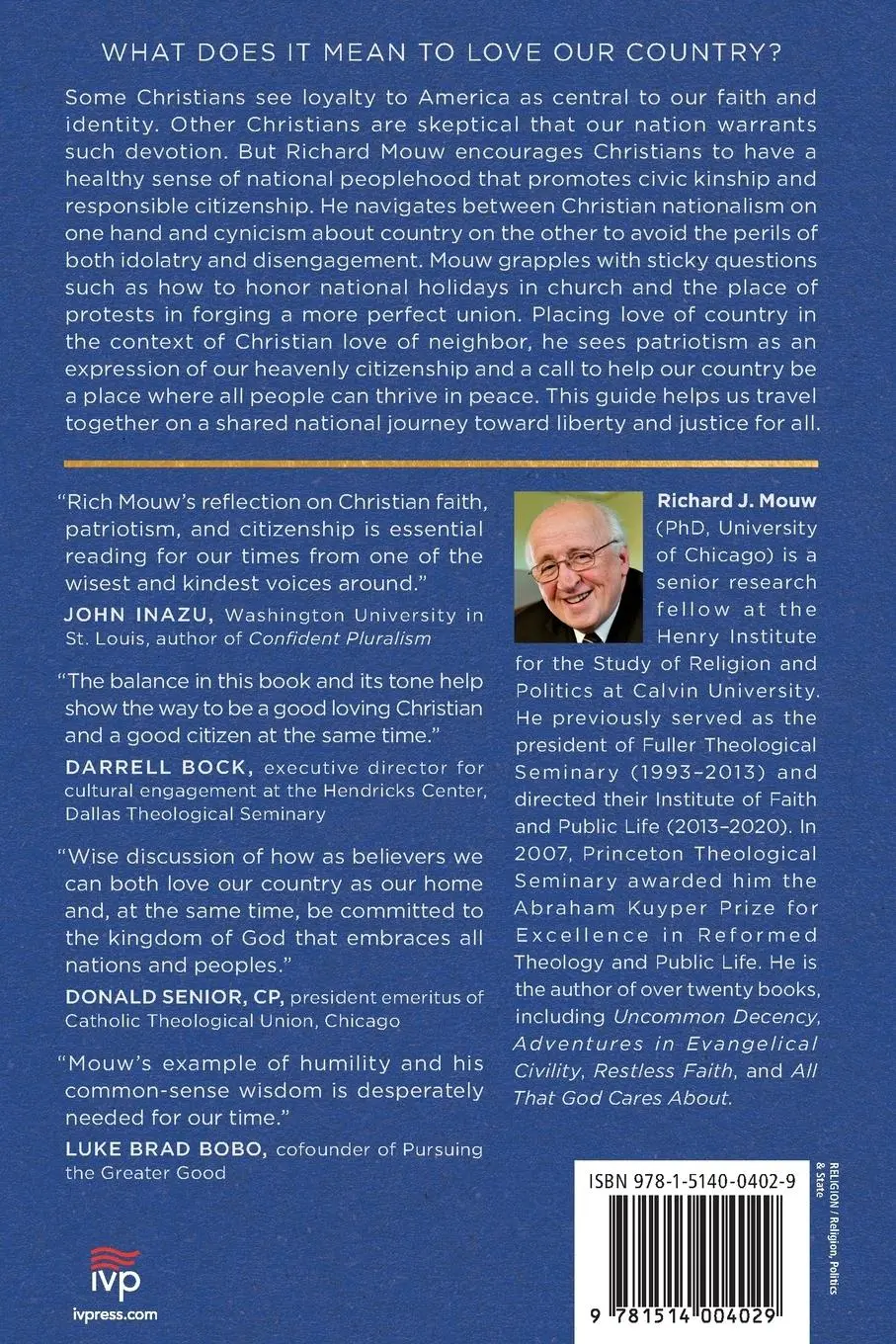 Rückseite: 9781514004029 | How to Be a Patriotic Christian | Love of Country as Love of Neighbor