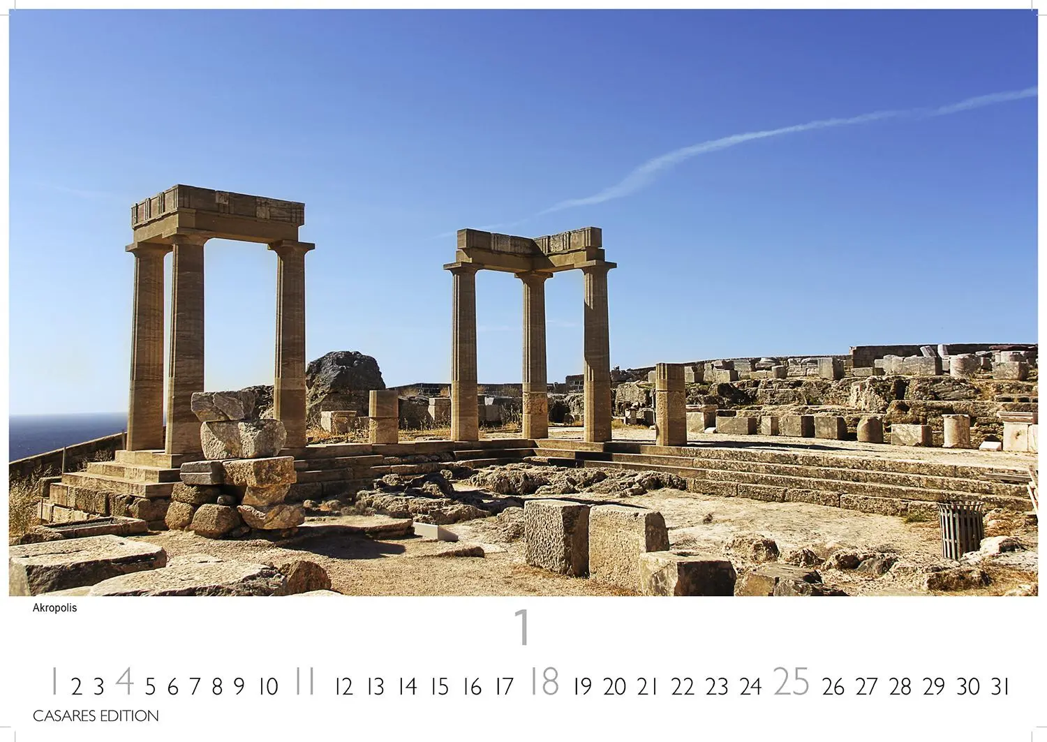 Bild: 9781835244029 | Rhodos Kalender 2026 35x50cm Großformat, Premium Qualität, Urlaub,...