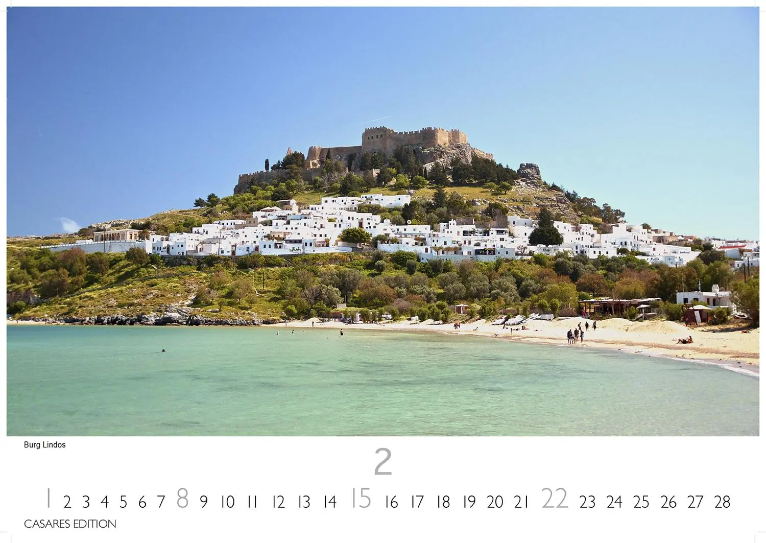 Bild: 9781835244029 | Rhodos Kalender 2026 35x50cm Großformat, Premium Qualität, Urlaub,...
