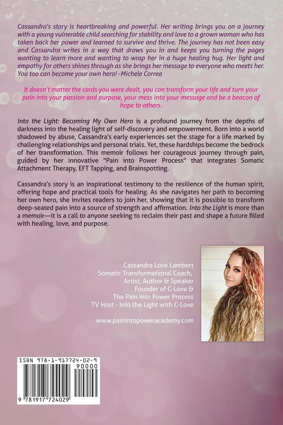 Rückseite: 9781917724029 | Into the Light | Becoming My Own Hero | Cassandra Love Lambert | Buch