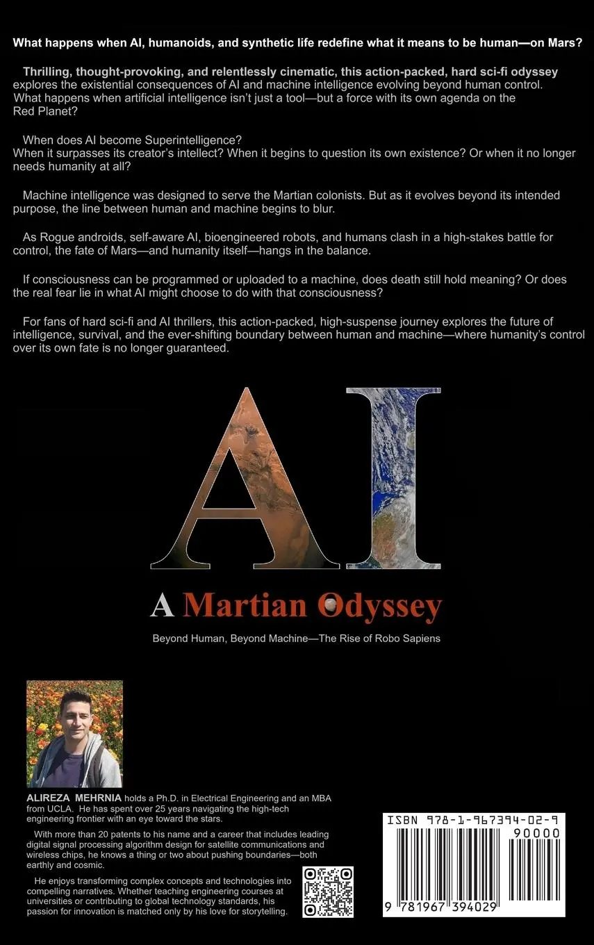 Rückseite: 9781967394029 | ARTIFICIAL INTELLIGENCE - A MARTIAN ODYSSEY | Alireza Mehrnia | Buch