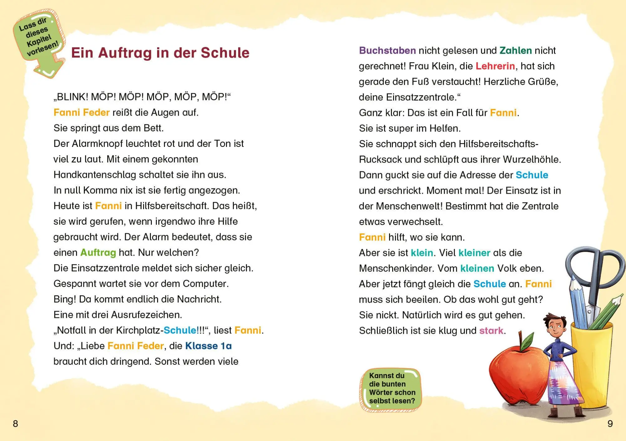 Bild: 9783328304029 | Fanni Feder - Die kleinste Lehrerin der Welt | Ann-Katrin Heger | Buch