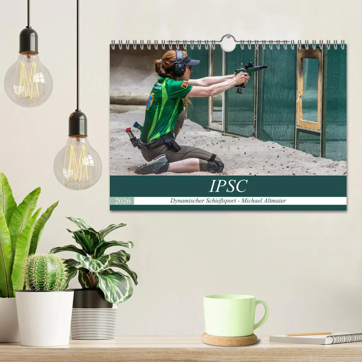 Bild: 9783457794029 | IPSC - Dynamischer Schießsport (Wandkalender 2026 DIN A4 quer),...