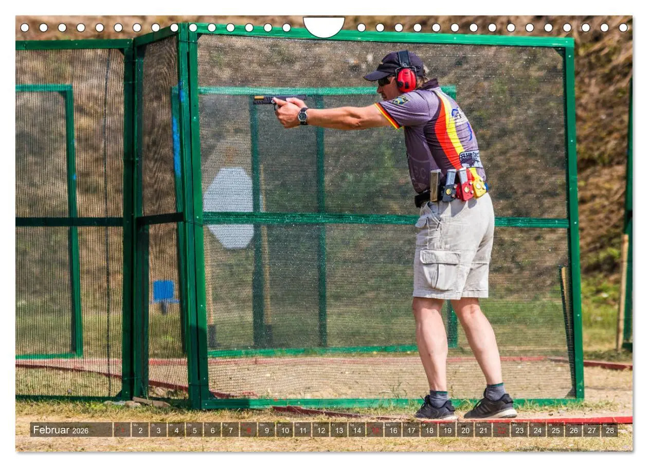 Bild: 9783457794029 | IPSC - Dynamischer Schießsport (Wandkalender 2026 DIN A4 quer),...