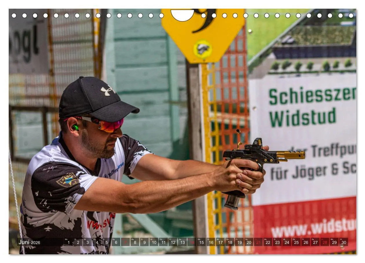 Bild: 9783457794029 | IPSC - Dynamischer Schießsport (Wandkalender 2026 DIN A4 quer),...