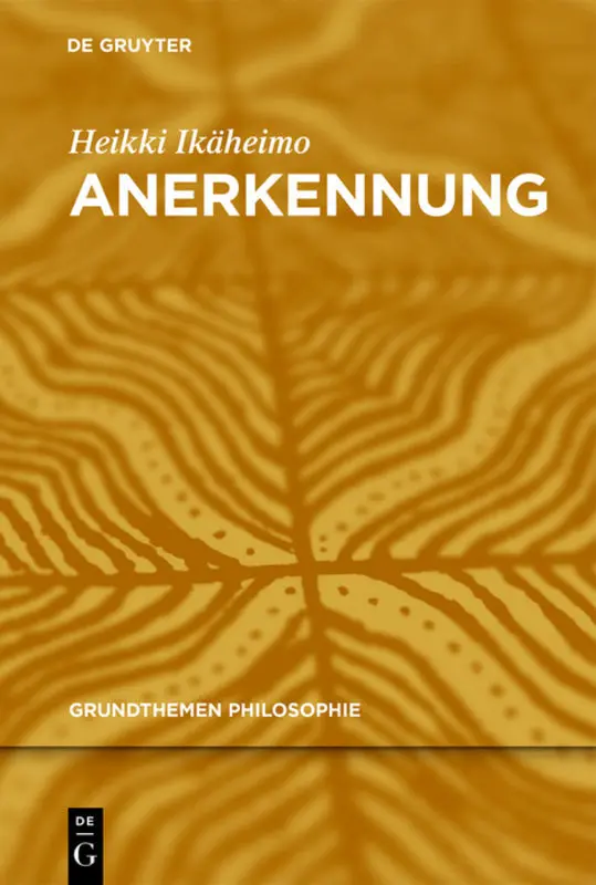 Cover: 9783110254129 | Anerkennung | Heikki Ikäheimo | Buch | VIII | Deutsch | 2014