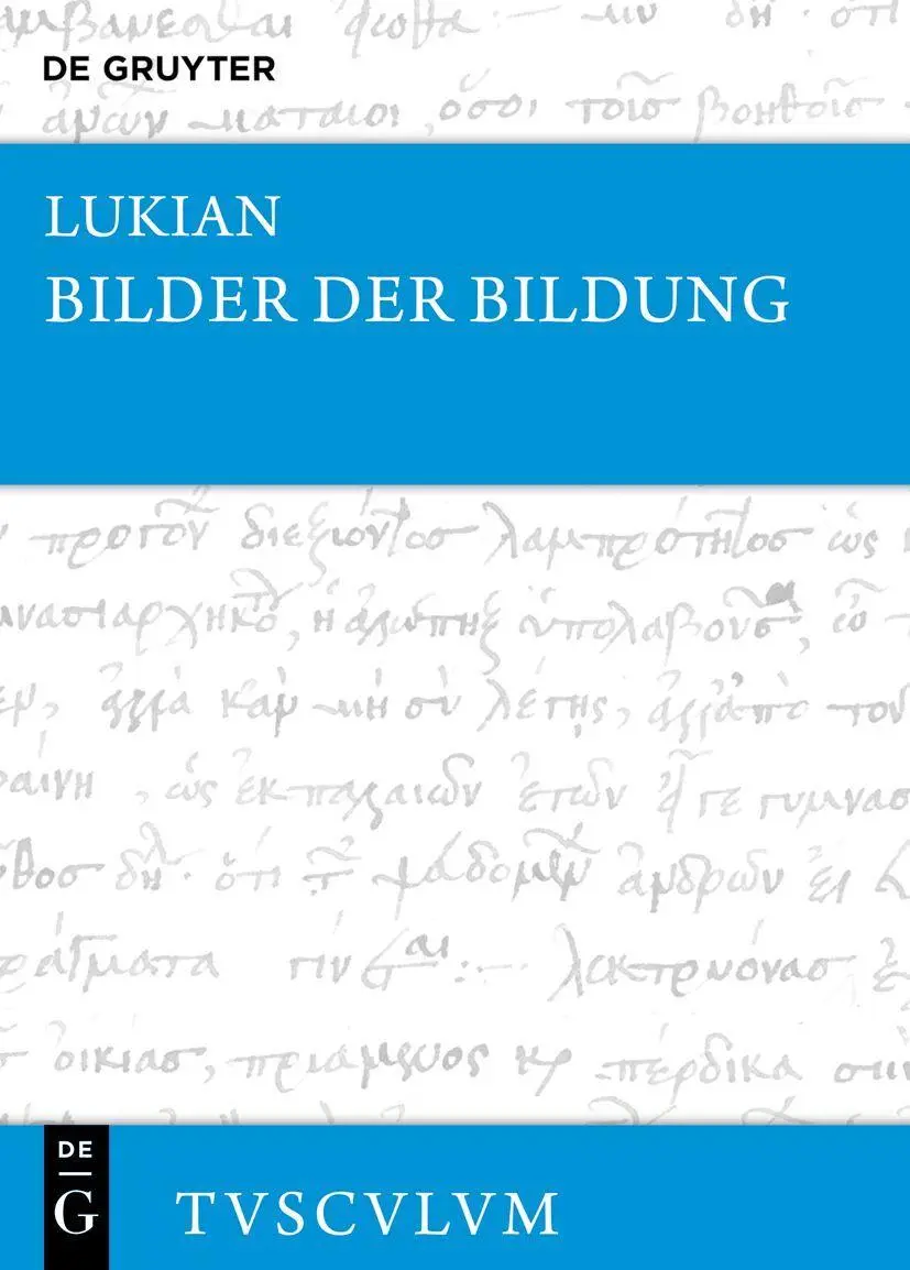 Cover: 9783110704129 | Bilder der Bildung | Griechisch - deutsch | Lukian | Buch | 575 S.