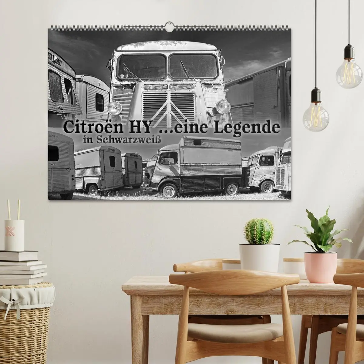 Bild: 9783457784129 | Citroën HY eine Legende in Schwarzweiß (Wandkalender 2026 DIN A2...