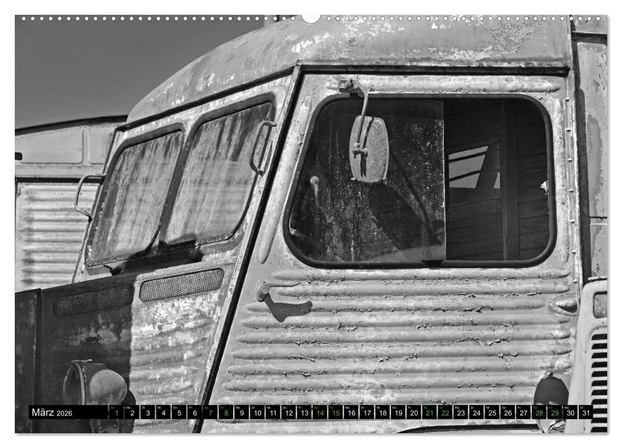 Bild: 9783457784129 | Citroën HY eine Legende in Schwarzweiß (Wandkalender 2026 DIN A2...