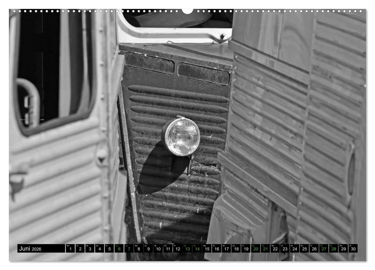 Bild: 9783457784129 | Citroën HY eine Legende in Schwarzweiß (Wandkalender 2026 DIN A2...