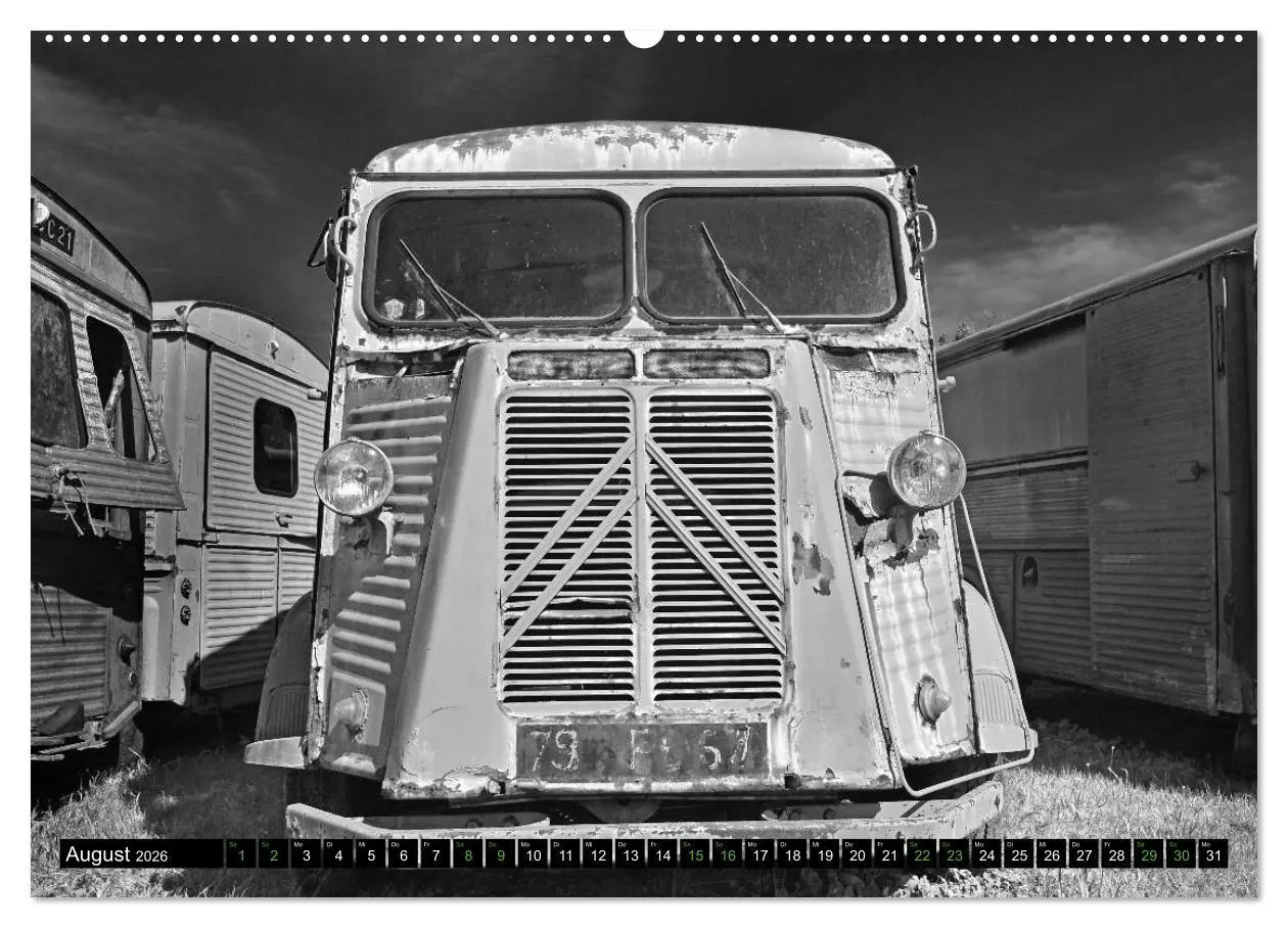 Bild: 9783457784129 | Citroën HY eine Legende in Schwarzweiß (Wandkalender 2026 DIN A2...