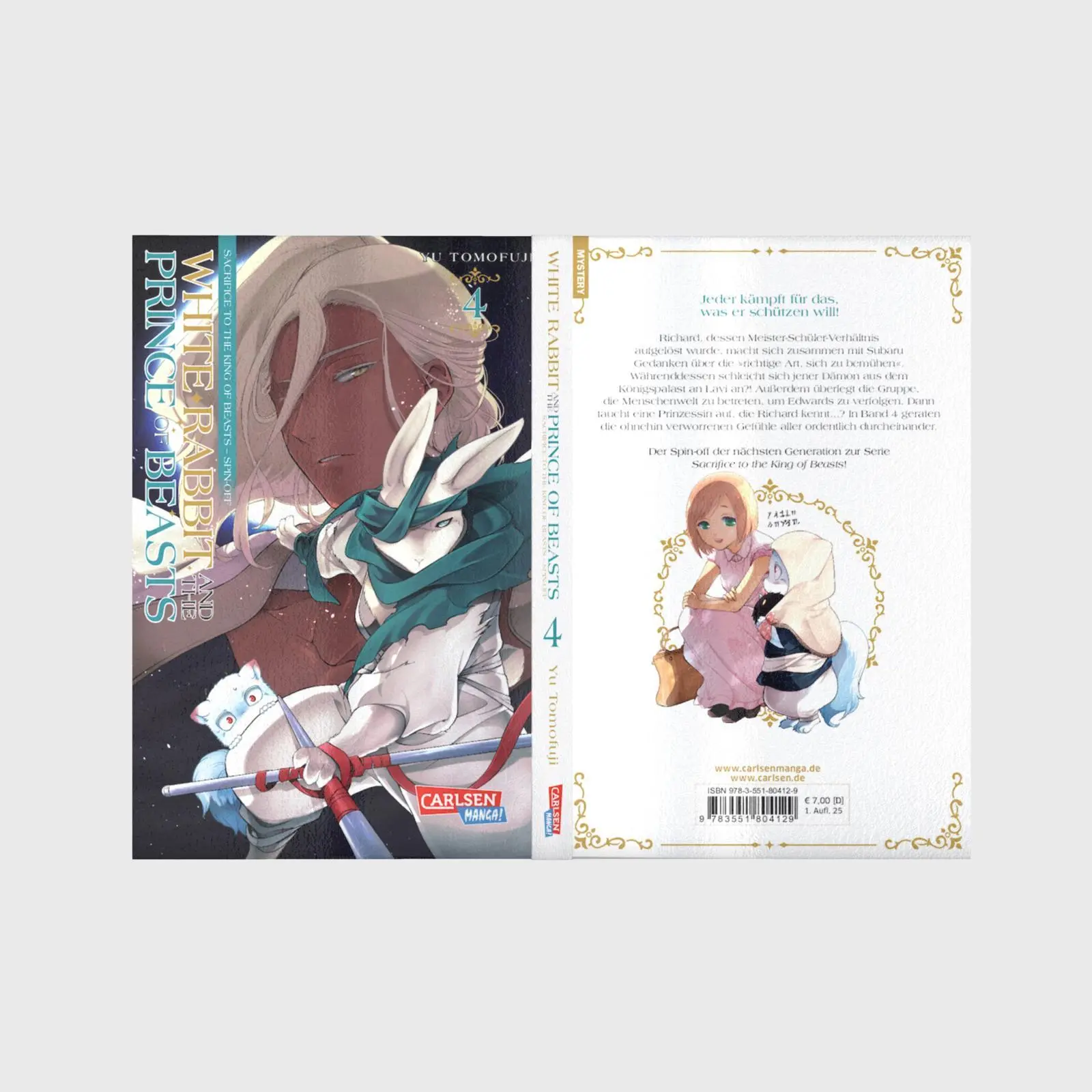 Bild: 9783551804129 | White Rabbit and the Prince of Beasts 4 | Yu Tomofuji | Taschenbuch