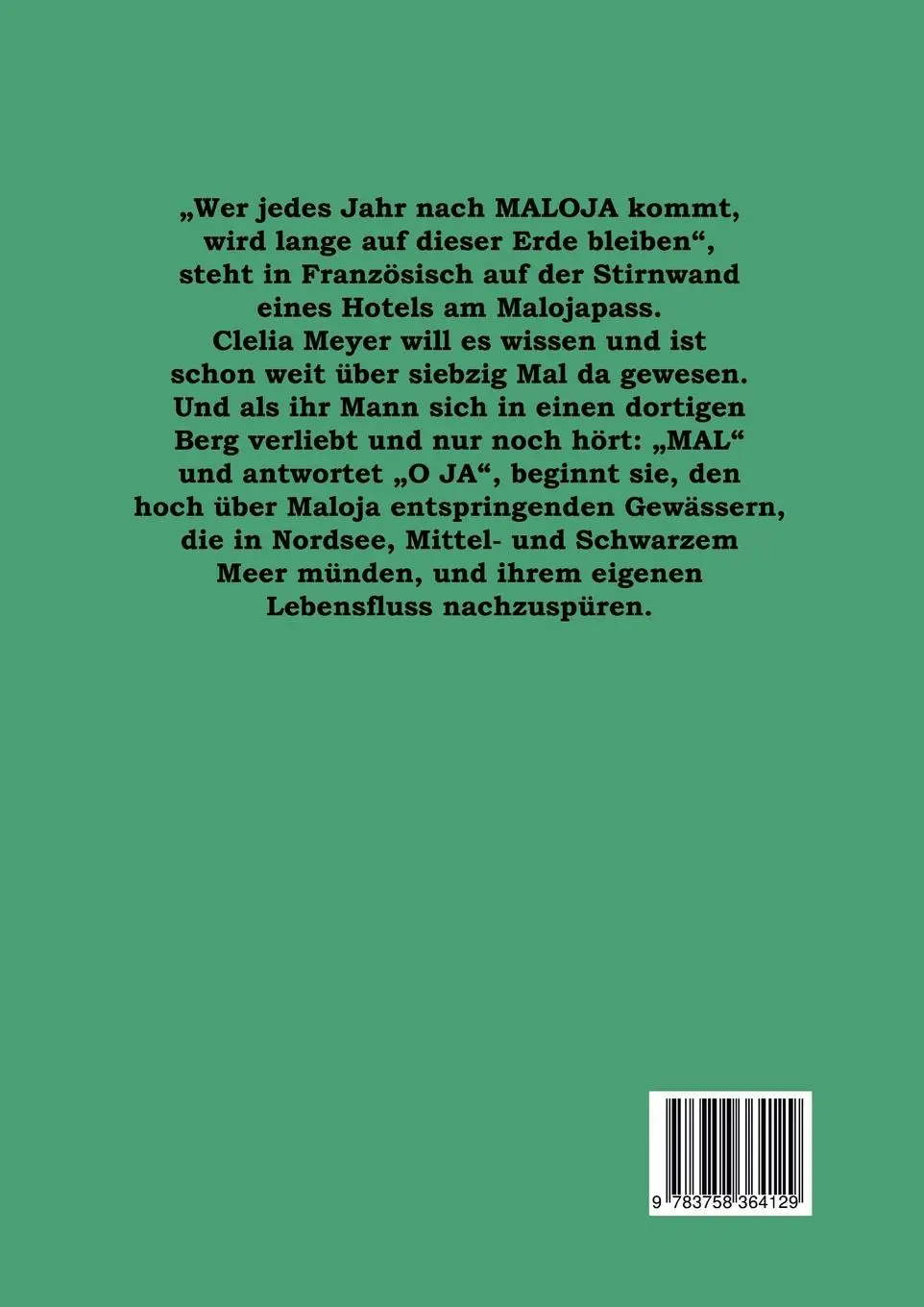 Rückseite: 9783758364129 | Augen auf und durch | Clelia Meyer | Taschenbuch | 224 S. | Deutsch