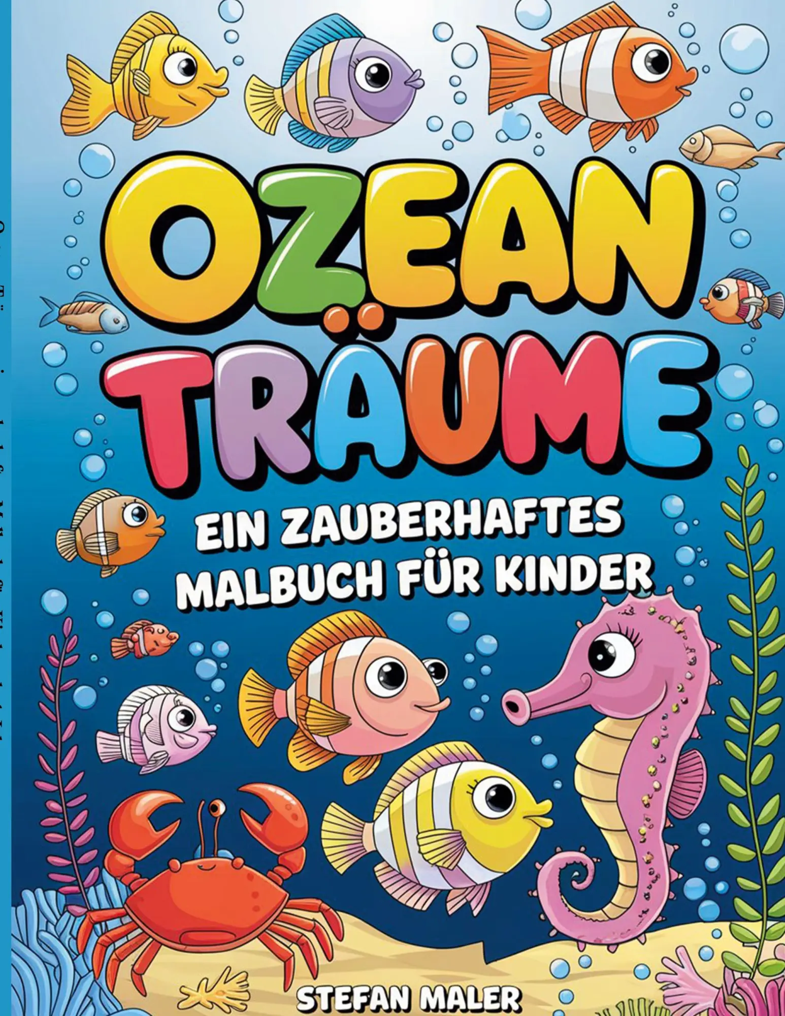 Cover: 9783759734129 | Ozean-Träume, ein zauberhaftes Malbuch für Kinder ab 4 Jahren | Maler