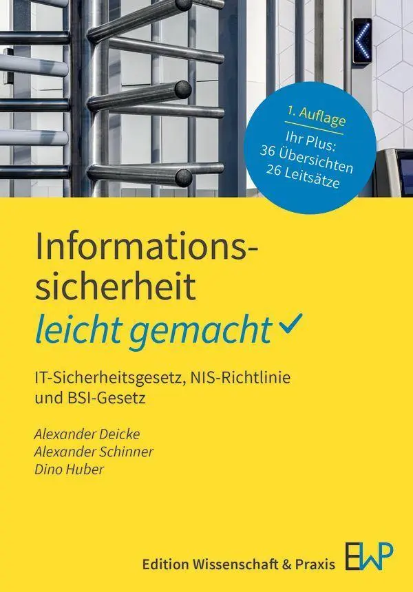 Cover: 9783874404129 | Informationssicherheit - leicht gemacht | Dino Huber (u. a.) | Buch