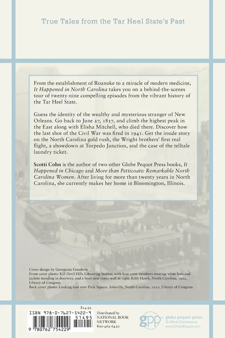 Rückseite: 9780762754229 | It Happened in North Carolina | Remarkable Events That Shaped History