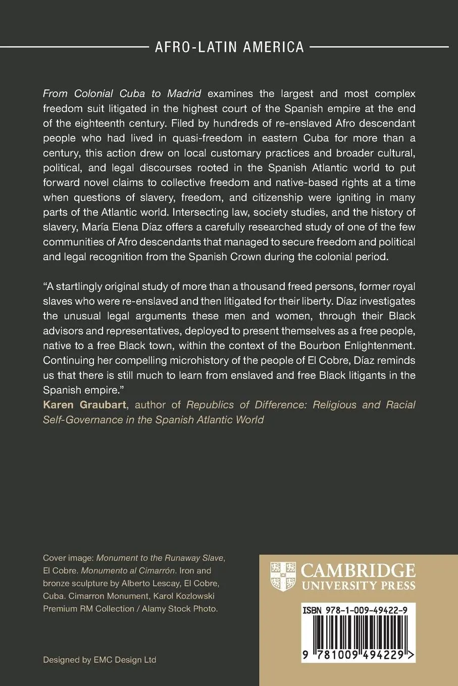 Rückseite: 9781009494229 | From Colonial Cuba to Madrid | María Elena Díaz | Taschenbuch | 2024